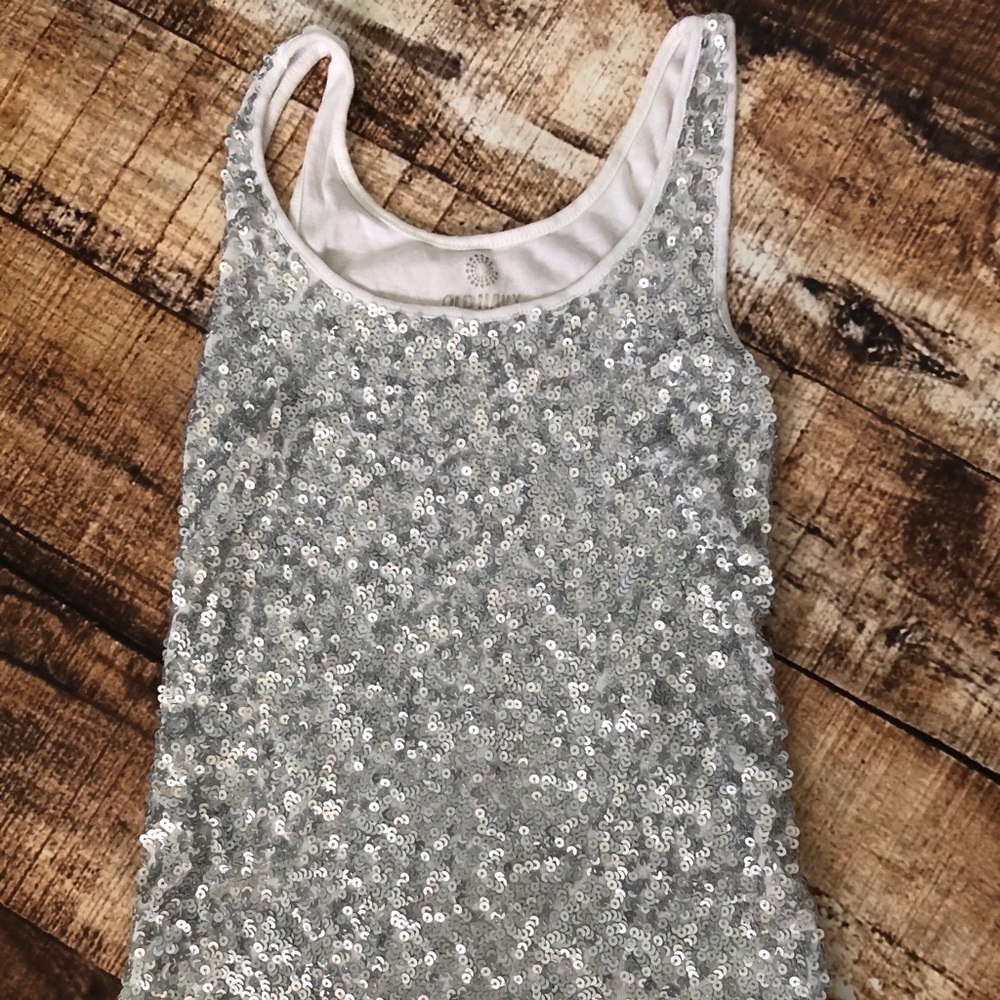 Old Navy Sequin Tank